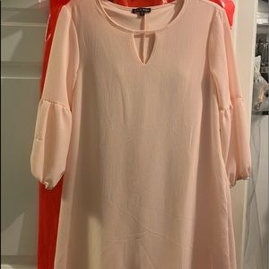 light pink dress. never worn. NWT. XS fits more like S